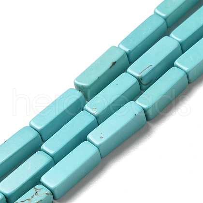 Natural Howlite Beads Strands G-C025-11-1