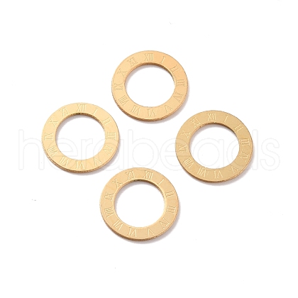 Ion Plating(IP) 304 Stainless Steel Linking Rings STAS-P306-02A-G-1