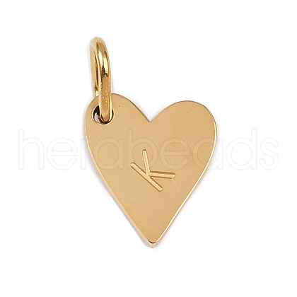304 Stainless Steel Charms STAS-L291-01G-K-1