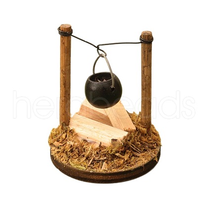 Dollhouse Simulation Firewood Hanging Furnace PW-WGE9AC2-01-1