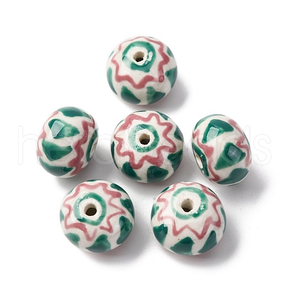 Handmade Porcelain Beads PORC-Q004-01D-1
