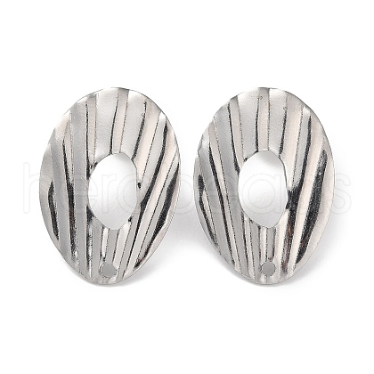 304 Stainless Steel Stud Earring Findings STAS-P328-16P-1