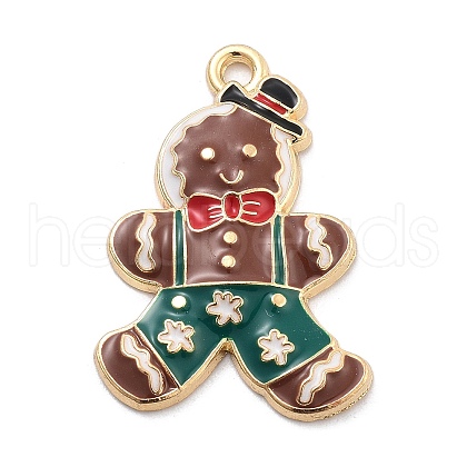 Christmas Theme Alloy Enamel Pendants X1-ENAM-D060-04D-1