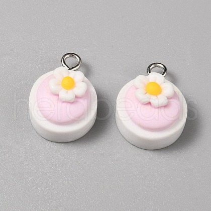 Opaque Resin Pendants RESI-TAC0016-09C-1