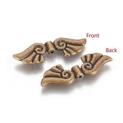 Tibetan Style Alloy Beads X-TIBEB-4993-AB-NR-1