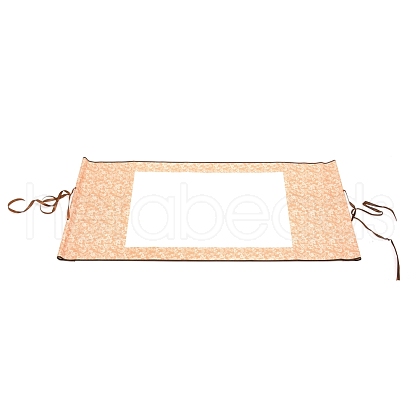Polyester Horizontal Painted Scroll AJEW-WH0230-78B-1