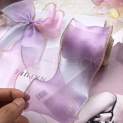 Organza Ribbon OHAR-PW0001-139G-1