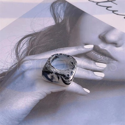Resin Finger Rings for Women FS-WG705D7-04-1