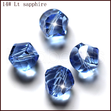 Imitation Austrian Crystal Beads SWAR-F085-10mm-14-1