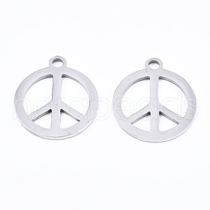 201 Stainless Steel Charms STAS-T044-216P-1