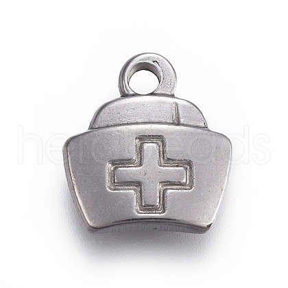 Tarnish Resistant 304 Stainless Steel Charms STAS-I117-03P-1