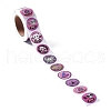8 Patterns Round Dot Self Adhesive Paper Stickers Roll DIY-A042-02-3