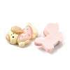 Opaque Resin Cabochons RESI-C058-02-2