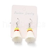Resin Dangle Earrings EJEW-Z015-03-3