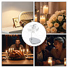 430 and 201 Stainless Steel Rotating Candlestick Tealight Candle Holder DJEW-WH0039-21P-7