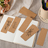 SOFPLATE 150Pcs Paper Blank Bookmarks AJEW-SP0001-24A-4