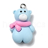 Opaque Resin Pendants RESI-D055-046P-2