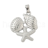 Brass Pendants KK-B139-21A-P-1