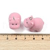 Flocky Resin Pendants FIND-A052-05C-3
