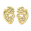201 Stainless Steel Pendants STAS-U003-22G-1