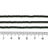 Synthetic Green Goldstone Beads Strands G-RM250104-D2-5
