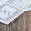 Patchwork House Christmas DIY Pendant Decoration Silicone Molds DIY-M057-01C-5