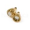 304 Stainless Steel Magnetic Clasps STAS-C127-14G-2