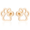 Stainless Steel Christmas Earrings with Reindeer ST2896260-1