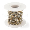 Ion Plating(IP) 304 Stainless Steel Bar Link Chains CHS-M005-12GP-1