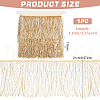 BENECREAT 1.25 Yards Seed Bead Fringe Trimming DIY-BC0012-58B-2