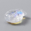 Electroplate Glass Beads EGLA-WH0002-01B-3