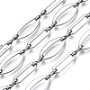 Tarnish Resistant 304 Stainless Steel Link Chains CHS-T003-27P-1
