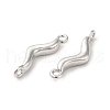 Brass Connector Charms KK-P239-09P-2