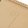 DIY PU Leather Shoulder Bag Kits DIY-XCP0003-75-3