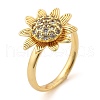 Rotatable Finger Rings for Women RJEW-B115-01G-02-4