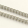 Tarnish Resistant 304 Stainless Steel Curb Chains CHS-R009-01-1