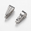 Tarnish Resistant 304 Stainless Steel Snap On Bails STAS-I097-045P-2