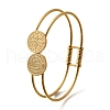 Mother's Day 304 Stainless Steel Bangles BJEW-R014-03G-4
