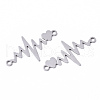Tarnish Resistant 201 Stainless Steel Links Connectors STAS-N091-117-2