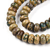 Natural Verdite Stone Beads Strands G-T140-72A-3