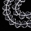 Transparent Glass Beads Strands GLAA-N001-60-3