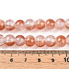 Transparent Crackle Glass Bead Strands GLAA-T025-8mm-02A-4