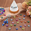 SOFPLATE 120Pcs Resin European Beads FIND-SP0002-05B-4