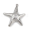304 Stainless Steel Pendants STAS-B092-05C-P-1