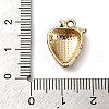 Strawberry Alloy Pendants PALLOY-S051-04G-3