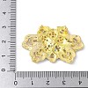 Brass Colorful Enamel Flower Multi-Strand Links KK-K399-10G-3