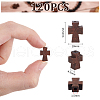 UNICRAFTALE 120Pcs Natural Wooden Beads WOOD-UN0001-10-4