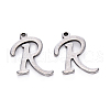 201 Stainless Steel Charms STAS-R105-R-1