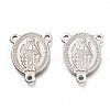 Tarnish Resistant 201 Stainless Steel Chandelier Component Links STAS-Z019-28P-1