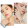 SUNNYCLUE 16Pcs 8 Styles Synthetic Turquoise Pendants FIND-SC0009-10-5